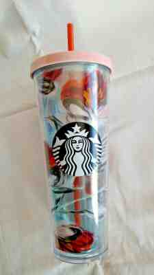 Starbucks Spring 2019 Floral Tumbler - Venti / 24oz - Sold on eBay Feb, 4th 2020 for $23.00