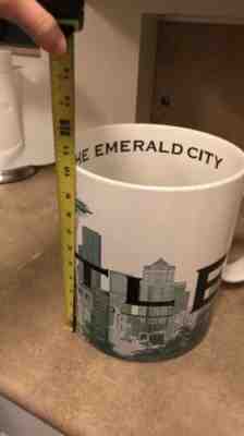 RARE - GIANT Starbucks 2 Gallon Seattle Mug - 2002 - Skyline Series. Mint Cond. - Sold on eBay Feb, 4th 2020 for $229.00