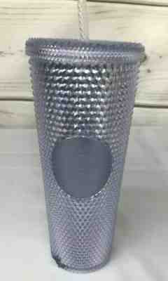 STARBUCKS Bling Platinum Studded Cold Cup Tumbler Limited  EDITION NEW - Sold on eBay Feb, 3rd 2020 for $29.99