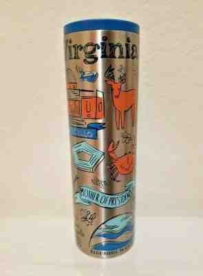 NEW Starbucks Stainless Steel Tumbler 2019 Virginia “Been There Series" 16 oz - Sold on eBay Feb, 3rd 2020 for $29.00