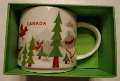 Starbucks You Are Here Mug with Box/Sticker - Canada 1 - Sold on eBay Feb, 3rd 2020 for $30.00