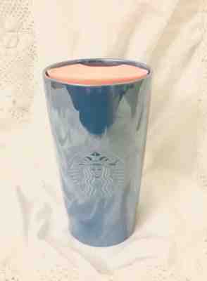 ?????? Starbucks Valentine 2020 Collection Blue Iridescent Tumbler BRAND NEW ?????? - Sold on eBay Feb, 3rd 2020 for $21.08