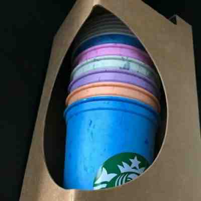 Starbucks Marble Reusable Hot Cups 6 Variety Colors Drink Cup NEW UNOPENED - Sold on eBay Feb, 3rd 2020 for $21.00