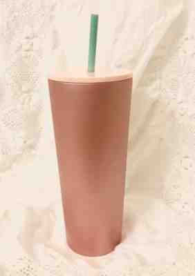Rose Gold Starbucks 2020 Valentines Day Tumbler 24oz Stainless Steel Holiday - Sold on eBay Feb, 3rd 2020 for $29.00