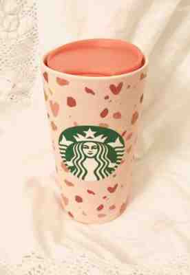 Starbucks Limited Edition 2020 Valentine's Day 14oz Tumbler Hearts Rare Holiday - Sold on eBay Feb, 3rd 2020 for $21.08