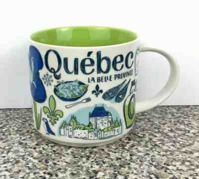 Starbucks Quebec Been There Series Across The Globe Collection Coffee Mug Cup  - Sold on eBay Feb, 3rd 2020 for $22.95