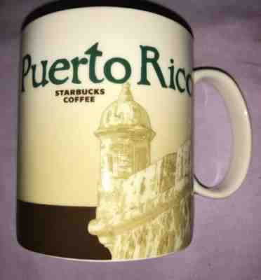 Starbucks City Icon Puerto Rico Coffee Mug Big 16oz Excellent Condition - Sold on eBay Feb, 3rd 2020 for $30.00