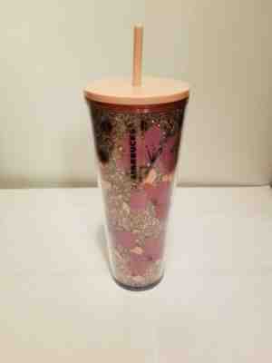 STARBUCKS Valentines 2020 TUMBLER HEARTS 24 OZ Cups IN HAND New Starbucks Coffee - Sold on eBay Feb, 3rd 2020 for $29.95