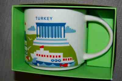 New Authentic Starbucks TURKEY You Are Here Collection Mug - Sold on eBay Feb, 3rd 2020 for $38.00