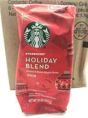 Starbucks Holiday Blend 2019 10 oz 6 ct - Sold on eBay Feb, 3rd 2020 for $48.00
