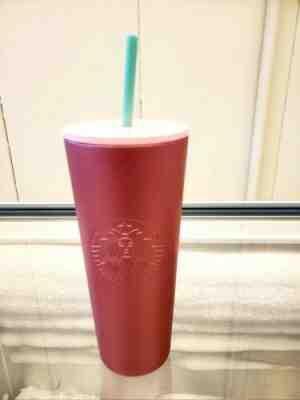 Starbucks Valentines Day Tumbler 2020 Stainless Steel 24oz Brand New With Tags - Sold on eBay Feb, 3rd 2020 for $20.00