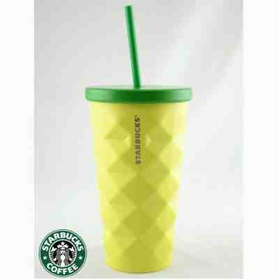 Starbucks PINEAPPLE Cold Cup Metal Tumbler  - Sold on eBay Feb, 3rd 2020 for $20.00