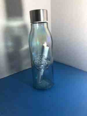Starbucks Iridescent Recycled Glass Water Bottle-2019 - Sold on eBay Feb, 3rd 2020 for $23.00