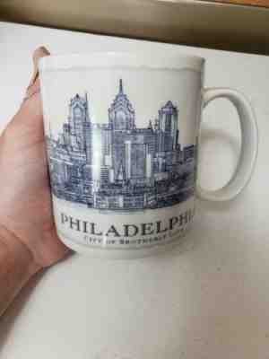 Philadelphia Starbucks Coffee Cup Mug Architecture Collectors 2008 Very Nice  - Sold on eBay Feb, 3rd 2020 for $22.95