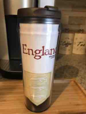 STARBUCKS - ENGLAND Coffee/ Tea Tumbler 12 oz - Sold on eBay Feb, 2nd 2020 for $25.50