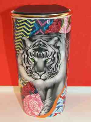 Starbucks Tristan Eaton Limited Edition Ceramic Tiger Coffee Stories Travel Mug  - Sold on eBay Feb, 2nd 2020 for $28.00