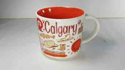 CALGARY Starbucks Mug. Been There Series Across the Globe Collection. 14oz. 2018 - Sold on eBay Feb, 5th 2020 for $29.00
