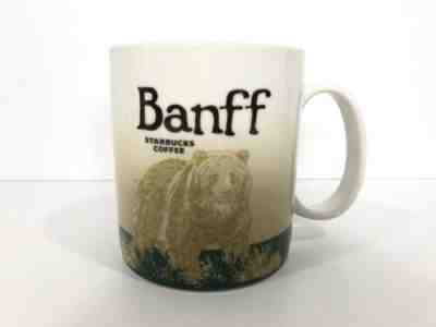 Starbucks Banff Collector Series Global Icon 2011 Coffee Mug Bear Green 16oz - Sold on eBay Feb, 5th 2020 for $79.99