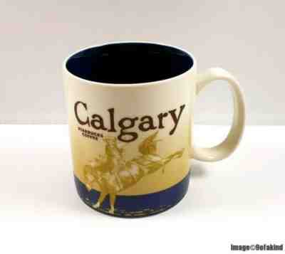 New Calgary Starbucks Global Icon Collector Coffee Mug Cowboy Horse ©2009 Stk#W - Sold on eBay Feb, 5th 2020 for $89.95