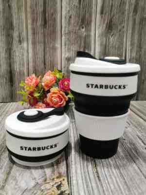 Starbucks Cup Collapsible Malaysia Limited Edition Black 50'C to 200'C Brand New - Sold on eBay Feb, 5th 2020 for $40.00