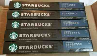 Starbucks by Nespresso, Espresso Dark Roast 50 count single serve capsules - Sold on eBay Feb, 5th 2020 for $29.99