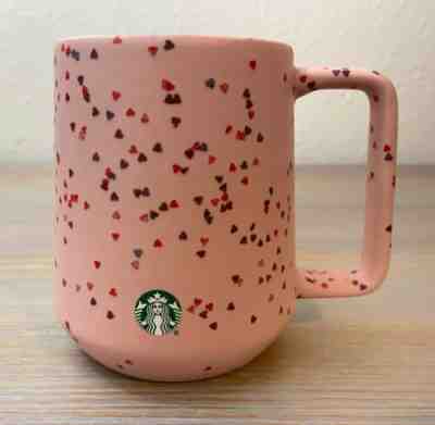 NEW 2020 Limited Release Valentine’s Day Starbucks Ceramic Pink Heart Mug 14 oz - Sold on eBay Feb, 5th 2020 for $29.99