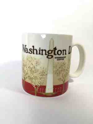 Starbucks WASHINGTON DC Collector Series Mug National Monument 2011 Global Icon - Sold on eBay Feb, 5th 2020 for $26.95