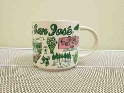 STARBUCKS San Jose BEEN THERE SERIES Coffee Cup MUG 14oz 2018 - Sold on eBay Feb, 5th 2020 for $25.00