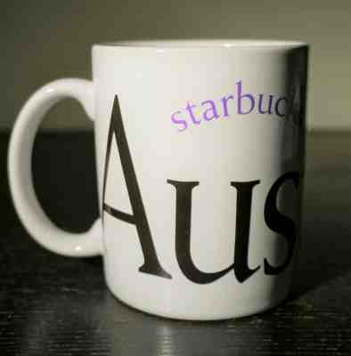 Vintage Starbucks Australia Mug 2002 City Series Jan Belson Rare - Sold on eBay Feb, 5th 2020 for $26.95