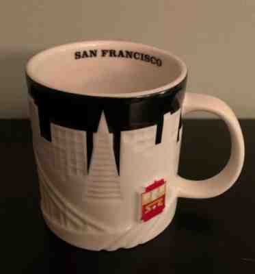 STARBUCKS SAN FRANCISCO 2012 Skyline City Relief Collector Series Cup/Mug - Sold on eBay Feb, 5th 2020 for $24.99