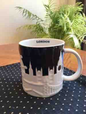 Starbucks  LONDON  Cup Mug  "City Relief"  Collection  NEW witth Tag   VHTF - Sold on eBay Feb, 5th 2020 for $39.99