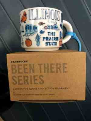 Starbucks "Been There Series" Illinois Mug Ornament - Sold on eBay Feb, 5th 2020 for $23.00