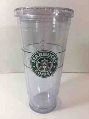 Starbucks Tumbler Double Walled Plastic 20 Oz 2009 Venti Screw On Lid - Sold on eBay Feb, 5th 2020 for $24.99