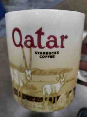 Starbucks Qatar Global Icon Series Coffee Mug Cup w/ SKU 2013 16 Oz - Sold on eBay Feb, 4th 2020 for $38.50