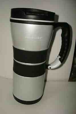 STARBUCKS EXTREME CARABINER PEARL WHITE TRAVEL TUMBLER 16 oz  - Sold on eBay Feb, 4th 2020 for $29.85