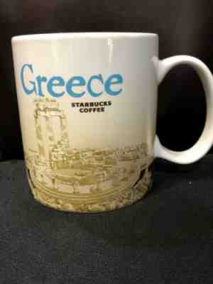 Starbucks 2016 Greece Global Icon Series 16oz Coffee Mug RARE - Sold on eBay Feb, 4th 2020 for $28.00