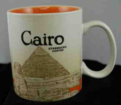 Nice!  Starbucks CAIRO Egypt Pyramid Sphinx Coffee Mug Cup 2017 Discontinued - Sold on eBay Feb, 4th 2020 for $59.95