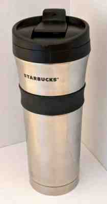 Starbucks Stainless Steel Double Wall Grip Coffee Tea Travel Mug Cup 16 Oz - Sold on eBay Feb, 4th 2020 for $25.00