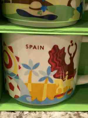 STARBUCKS ~ Spain ~ "You Are Here" Icon Mug (NEW) ~14 Oz  NWT Spain Rare - Sold on eBay Feb, 4th 2020 for $27.99
