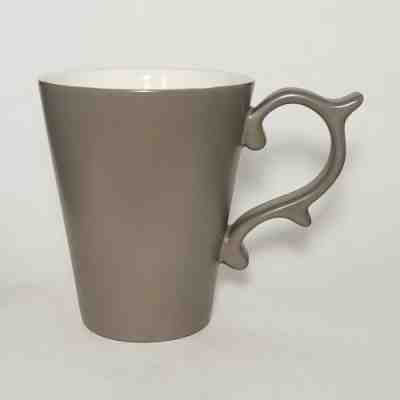 Starbucks 2012 Rococo Tazo Gray Tea Large Mug Cup Scroll Handle Teavana - Sold on eBay Feb, 4th 2020 for $34.95