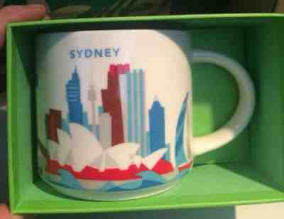 NEW! US SELLER! STARBUCKS You Are Here Sydney MUG Harbor Bridge Australia YAH - Sold on eBay Feb, 7th 2020 for $42.99