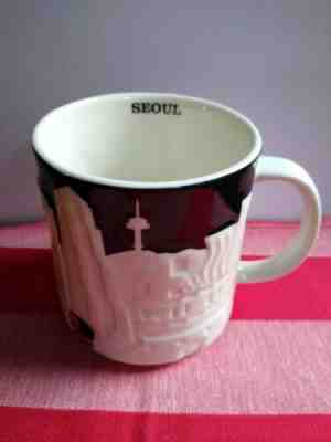 rare Starbucks 2012 SEOUL Skyline City Relief Collector Series 16oz mug NICE - Sold on eBay Feb, 7th 2020 for $49.95