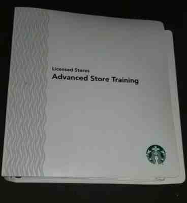 Starbucks 2013 Advanced Store Training Resource Manual  - Sold on eBay Feb, 7th 2020 for $129.99