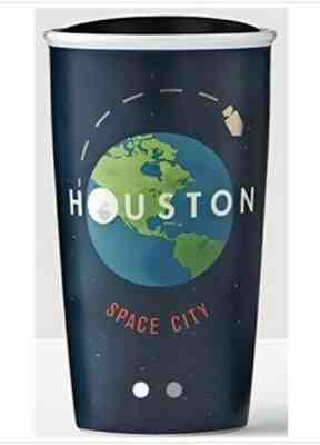 Starbucks Houston Ceramic Tumbler w Lid - NEW IN BOX - Limited Edition - Sold on eBay Feb, 7th 2020 for $65.99