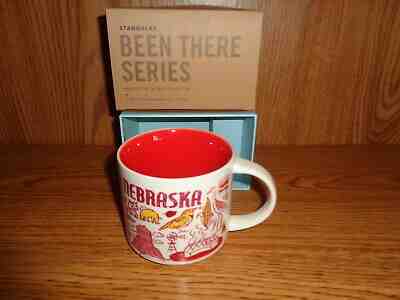 NEBRASKA STARBUCKS ERROR 14 oz MUG; NEW IN BOX W/TAGS - Sold on eBay Feb, 7th 2020 for $36.99