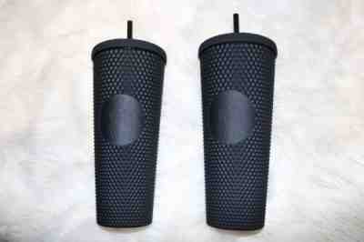 Fall 2019 Halloween Starbucks Matte Black Studded Cup tumbler limited edition! - Sold on eBay Feb, 6th 2020 for $110.99