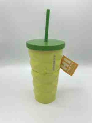 Starbucks PINEAPPLE Hawaii HI Collection Cold Cup 16OZ Metal Tumbler NWT - Sold on eBay Feb, 6th 2020 for $30.00