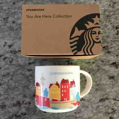 Starbucks Copenhagen Mug YAH Denmark You Are Here Bicycle Harbor New Coffee Cup - Sold on eBay Feb, 6th 2020 for $67.99
