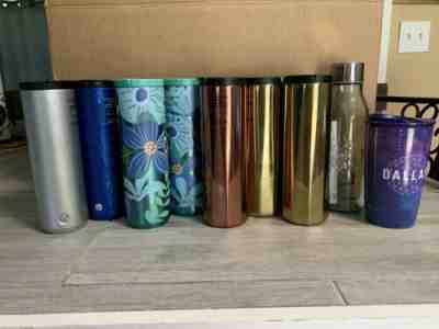 Starbucks Stainless Steel Tumblr Vacuum Sealed 16 Ounce. 9 Cups. Many Colors - Sold on eBay Feb, 6th 2020 for $60.00