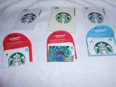 STARBUCKS GIFT CARDS $100.00 VALUE - Sold on eBay Feb, 6th 2020 for $75.00